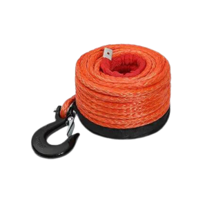 ZESUPER 3/8'' X 100ft Synthetic Winch Rope Dyneema Wnich Cable Car Tow Recovery